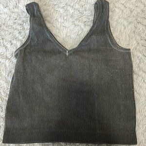 Rue 21. V neck cropped tank.
